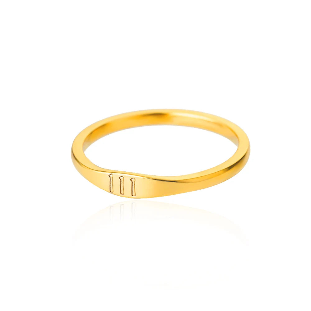 Mini Angel Number Rings