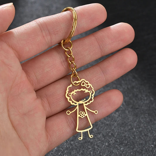Custom Drawing Keychain