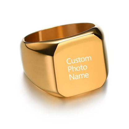 Custom Engraving Ring