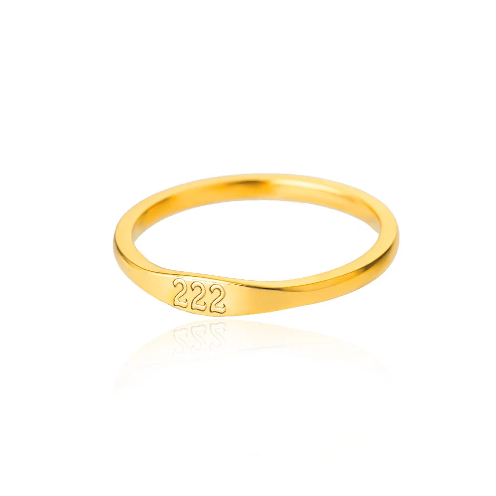 Mini Angel Number Rings
