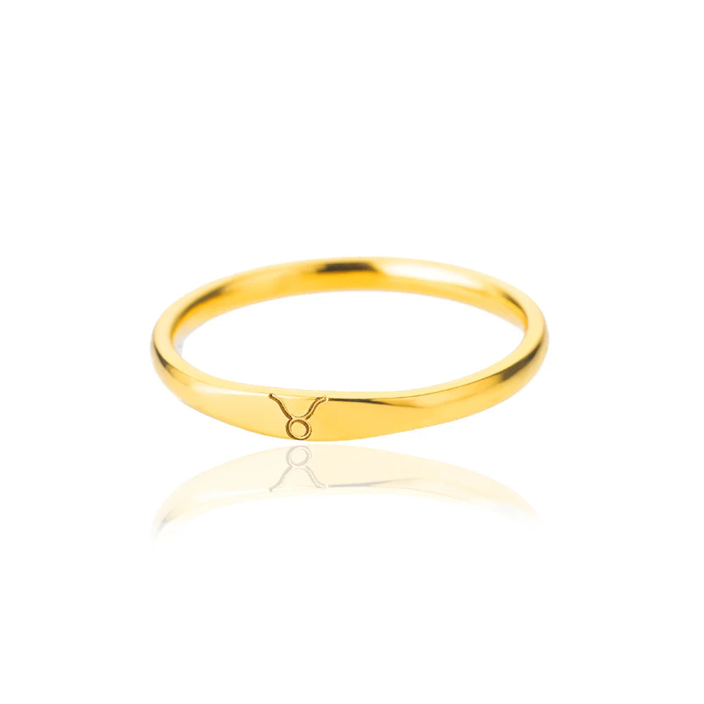 Mini Zodiac Sign Ring
