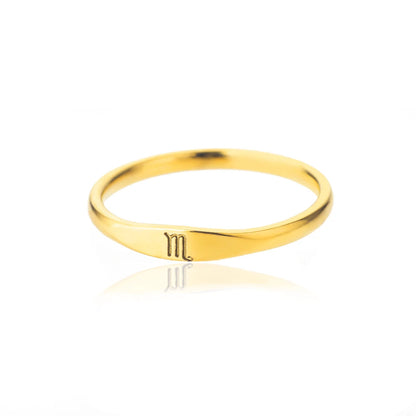 Mini Zodiac Sign Ring