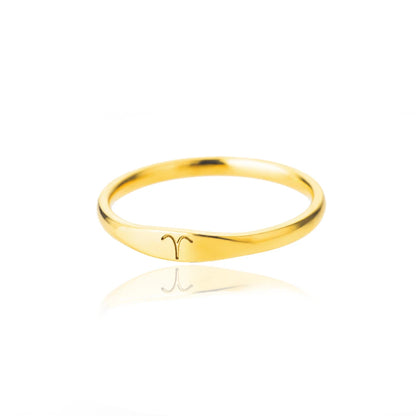 Mini Zodiac Sign Ring