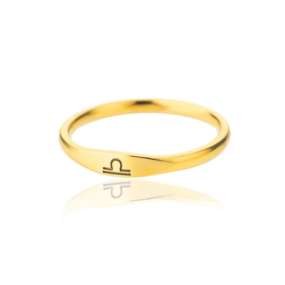 Mini Zodiac Sign Ring