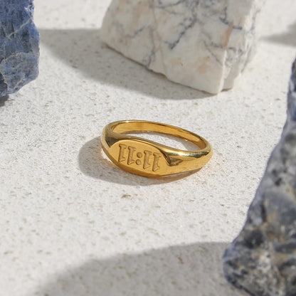 11:11 Angel Number Ring
