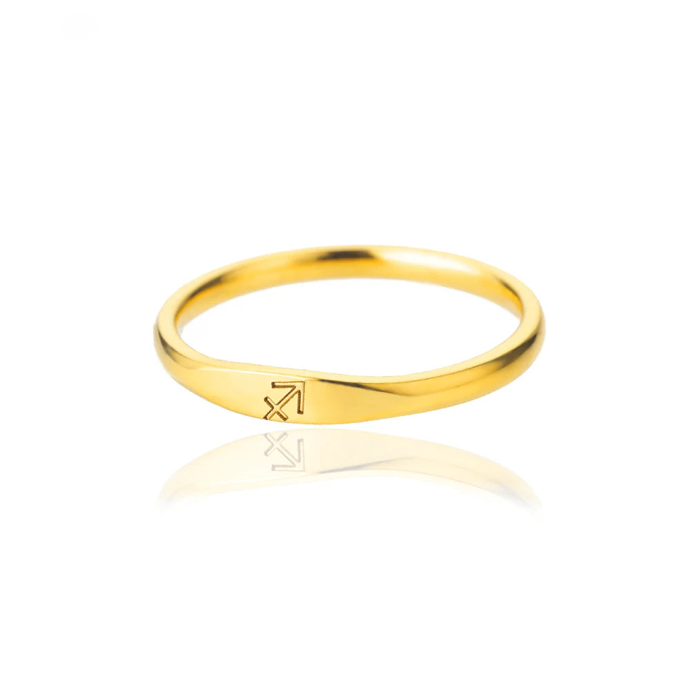 Mini Zodiac Sign Ring