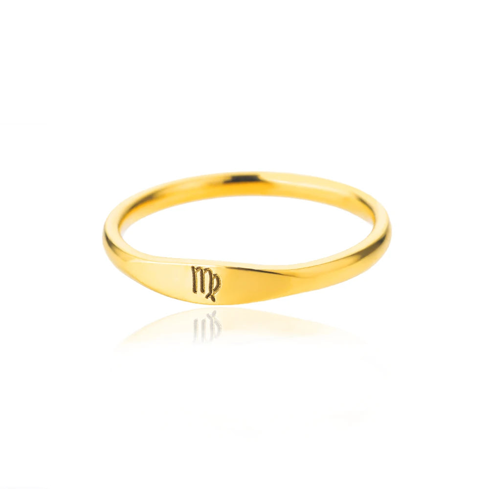 Mini Zodiac Sign Ring